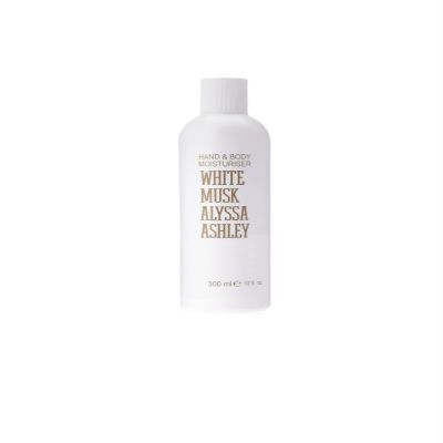 Alyssa Ashley Musk Scented Hand & Body Moisturizer, 10 Oz for Women