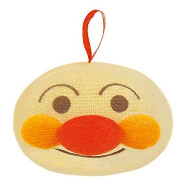 Anpanman Fluffy Face Sponge