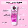 The Curl Company Enhance & Perfect Curl Cream (200ml) - Professionally Formulated with Nourishing Curplex with Moringa Oil. Experts in Curls & Waves view 3
