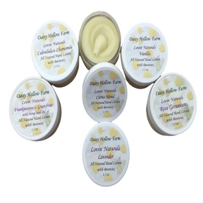 Beeswax Hand Lotions: 7 Varieties