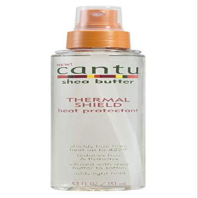 Cantu Shea Butter Thermal Shield Heat Protectant, 5.1 Fluid Ounce