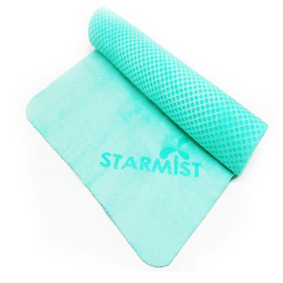 Starmist 90005G New Solid Pattern Cooling Towel 32"X8", Green