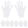 AnHua 6 Pairs Hand Moisturizing GlovesWhite Cotton Gloves for Moisturizing view 1
