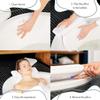 TranquilBeauty Bath Pillow, White, PVC, Pain Relief, 7 Suction Cups - Ergonomic Head & Back Support, Luxury Spa Experience, Waterproof Design, Ideal for Elderly & Children view 4