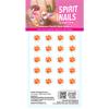 Fan-A-Peel Clemson Waterless Art Nail Decals - Peel & Stick Temporary Tattoos for Kids and Adults - Adhesive Nail Polish Sticker Accessories Great for Tailgates and Game Day - 20 Individual Tattoos view 1