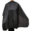 CHARLENE Hair Salon Styling Cape Hairdressing Barber Hair Tool Cloth Snap Closure Stylist Cape (Plain/No Logo, Black) view 2