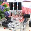 10Pcs Clear Empty Glass Nail Posh Bottle 5ml Square Shape Refillable Containers view 4