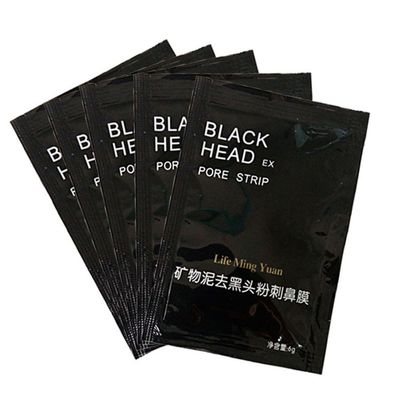 10pcs Removal Nose Membranes Strips; Mosunx Mineral Mud Nose Blackhead Pore Cleansing Cleaner (black)