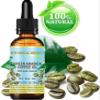 Botanical Beauty GREEN ARABICA COFFEE OIL Brazilian 100% Pure Virgin Unrefined for Face, Skin, Hair, Lip, Nails. Anti - Aging Face Oil (0.33 Fl Oz) view 2