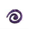 10g Purple Ultra Fine Cosmetic Grade Body Safe Loose Glitter for Henna Tattoo or Face Paint in Precision Poof Bottle view 3