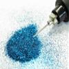 10g Turquoise Blue Ultra Fine Cosmetic Grade Body Safe Loose Glitter Make Up Henna Tattoo Face Paint in Precision Tip Poof Bottle view 4