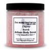 The Soap Exchange Sea Salt Body Scrub - Cherry Bomb Scent - Hand Crafted 8 fl oz / 240 ml Natural Artisan Skin Care, Shea Butter, Exfoliate, Moisturize, & Protect. Made in the USA. view 1