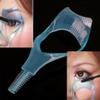 2pcs Eyelash Makeup Tool Upper Lower Eye Lash Mascara Guard Applicator Guide Helper with Eyelash Comb(Random Color) view 2