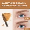 ETUDE Color My Brows, Brow Mascara, 3D Natural Coloring, Beeswax & Carnauba Wax, Moisturizing Brow Care, Eyebrow tint, Soft Gel Texture, Korean Makeup, Beauty, Natural Brown (0.152 Fl Oz) view 4
