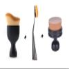 3PCS Circle Flat Foundation Brush Cosmetics Flat Top Angled Face Makeup Brush Foundation Brush view 1