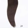 Remeehi Body Wavy Claw Clip Ponytail Hair Extensions Real Human Hair Ponytails Hairpiece 15inch (85g 2# dark brown) view 4