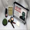 Frankenstein Monster Makeup Kit By Bloody Mary - Special Effects Halloween Costume Decoration - Professional Foundation Makeup, FX Blood, 5 Crayons, Setting Powder, 4 Brushes, Sponge & Zippered Case view 1