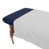 Body Linen Flannel Flat Massage Table Sheet - White - 61x100 inches - 100% Cotton view 2