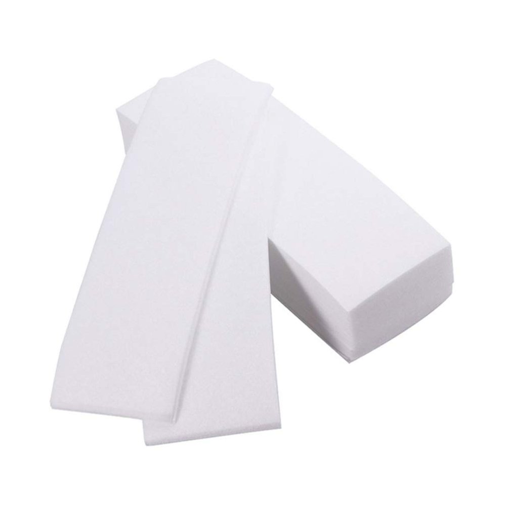100 PCS Professional Facial Body Hair Removal Wax Strip Paper Depilatory Nonwoven Epilator