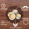 G.B.S Gents Sandalwood Scented Mustache Wax  Strong Hold & Natural Finish  Tame, Shape, and Style Your Mustache with a Rich Woodsy Scent view 4