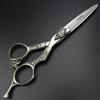 5.5/6-inch professional hair clippers, stainless steel sharp hair clippers, specialized for hairdressers (6-inch -2pc-D) view 2