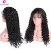 EVA HAIR 180% 250% Density 360 Lace Frontal Wig Pre Plucked With Baby Hair 10"-22" Curly Brazilian Remy Hair Wigs For Black Women view 3