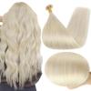 Full Shine U Tip Hair Extensions Human Hair Platinum Blonde view 1
