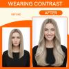 Full Shine U Tip Hair Extensions Human Hair Platinum Blonde view 4