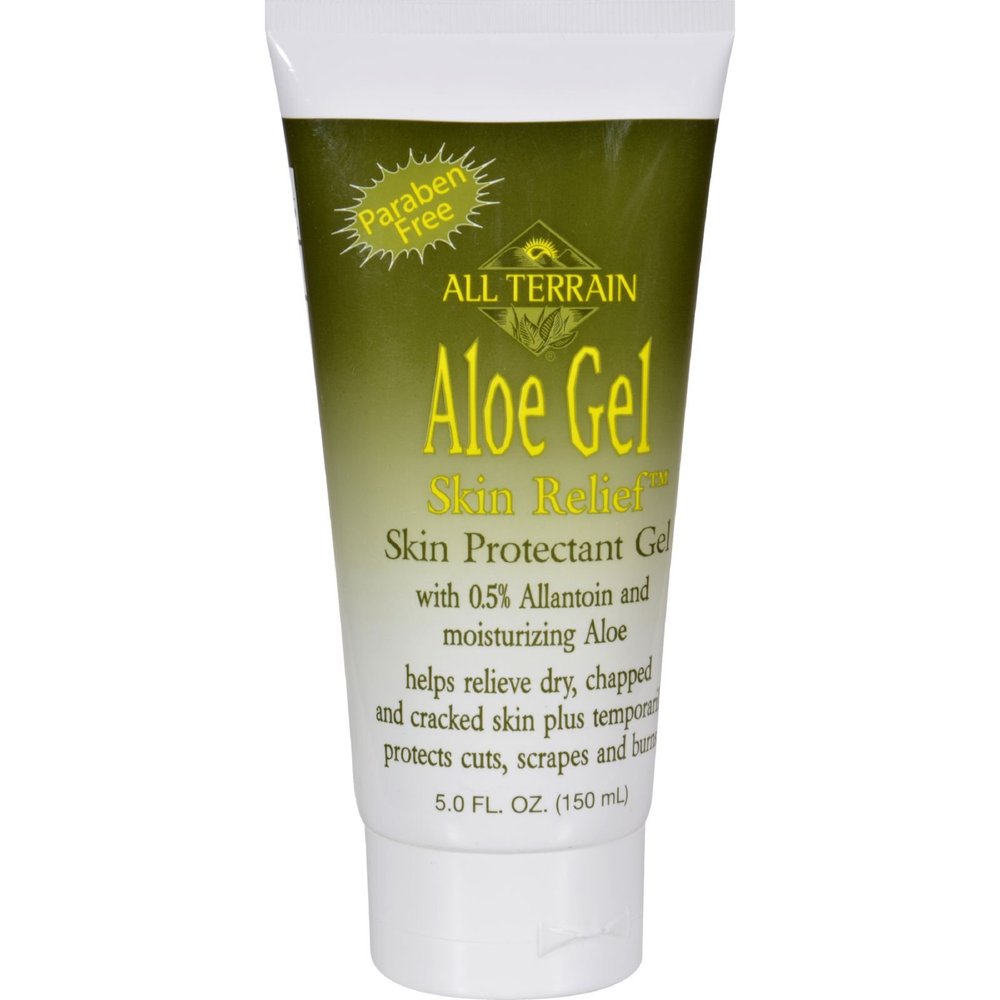 4 Pack of All Terrain Aloe Gel Skin Relief - 5 fl oz - - -
