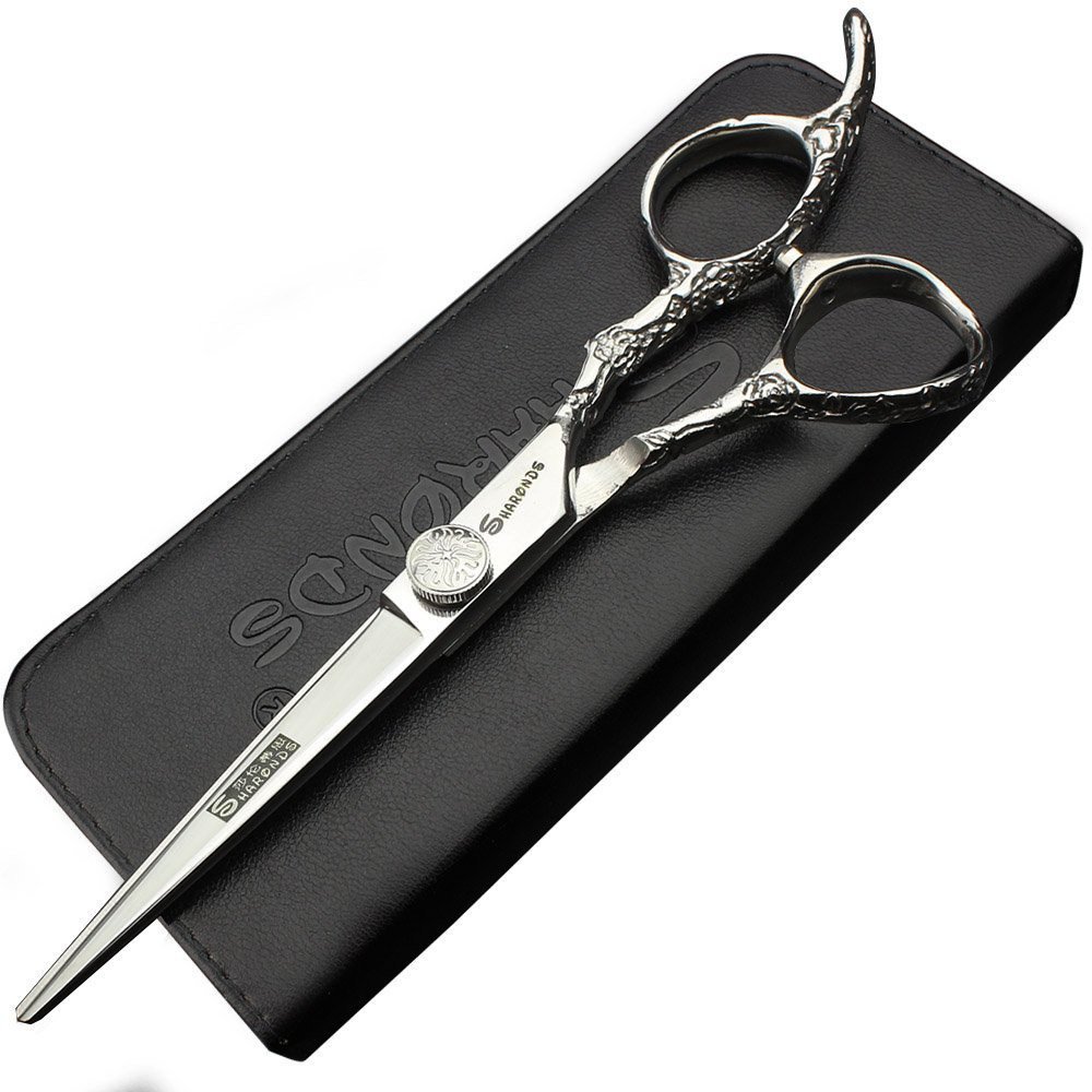 6/7/8-inch professional hairdresser set, stainless steel scissors hairdresser's exclusive hairdresser. (6 in Cutting Scissors)