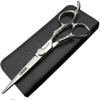 6/7/8-inch professional hairdresser set, stainless steel scissors hairdresser's exclusive hairdresser. (6 in Cutting Scissors) view 1