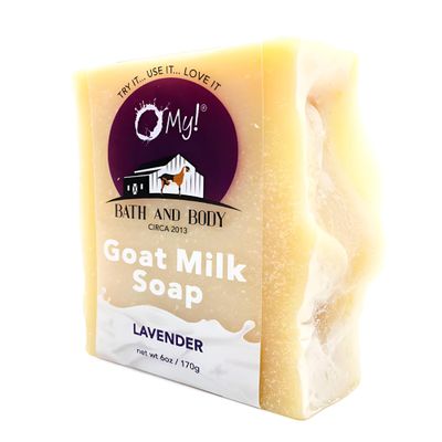 O My! Goat Milk Essential Oil Soap Bar | Made with Farm-Fresh Goat Milk | 100% Pure Essential Oils | Free of Parabens | Handcrafted in USA