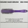 Babila Round hair brush view 4