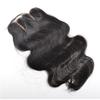 Body Wave Brazilian Virgin Hair 3 Bundles With Lace Closure 100% Human Hair Weave Bundles Natural Color Remy Hair -202224+16inch view 2