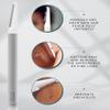 Professional Dermaplaning Tool for Women  Metal Handle, Replaceable Blade, Smooth Skin & Peach Fuzz Removal, At-Home Exfoliation Razor view 3