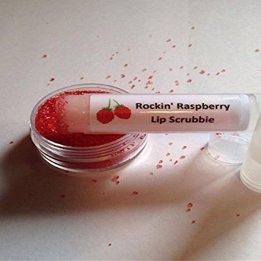 Rockin' Raspberry All Natural Exfoliating Lip Sugar Scrub 0.25 oz
