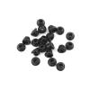 100pcs Black Tattoo Machine Needles Rubber Nipples Tattoo Supplies Accessories view 1