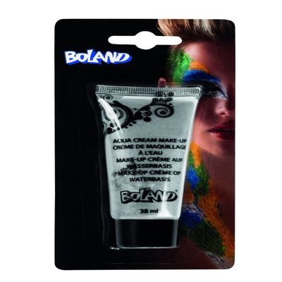 Boland Make-Up Cream Water-Based Pack of 2 x 38 ml Silver