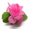 Hawaii Luau Party Artificial Fabric Gardenia Hair Clips Light Pink 4 Pack view 2