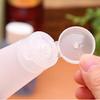 10PCS 50ML Clear PE Frosted Empty Refillable Soft Tubes Bottle Packing Sample Container For Shampoo Facial Cleanser Soap Shower Hand Cream Lotion Gel Body Lotion (50ml) view 3