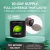 Caboki Hair Fibers for Thinning Hair Natural Plant-Based Bald Spot Cover Up for Men and Women Instantly Thicker Fuller Looking Scalp Clean Ingredients Trial Size, 10-Day Supply, Gray view 2