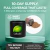 Caboki Hair Fibers for Thinning Hair Natural Plant-Based Bald Spot Cover Up for Men and Women Instantly Thicker Fuller Looking Scalp Clean Ingredients Trial Size, 10-Day Supply, Light Brown view 2