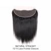 Hairticket 3 Bundles + 13x4 Lace Frontal Straight Virgin Malaysian Hair Natural Color / 24 24 24 Frontal 20 view 3