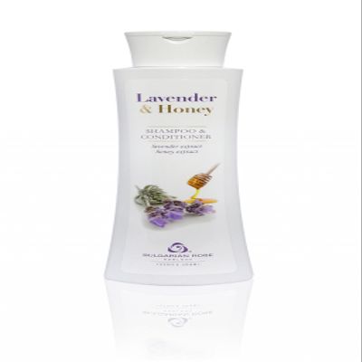 Bulgarian Lavender and Honey Shampoo & Conditioner 2 in 1 with Natural Lavender and Honey Extract, Design to Cleanse, Condition and Nourish your Hair