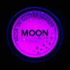 Moon Glow - Blacklight Neon UV Glitter Shaker 5g / 0.18oz Hot Pink  Glows Brightly Under Blacklights/UV Lighting! view 3
