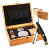 Complete Straight Razor Kit - Straight Razor Shaving Kit for Men with Gold Japanese Stainless Steel Blade, Leather Strop, Shave Soap, Shaving Brush, Strop Paste, Leather Case, Gift Box view 1