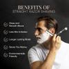 Complete Straight Razor Kit - Straight Razor Shaving Kit for Men with Gold Japanese Stainless Steel Blade, Leather Strop, Shave Soap, Shaving Brush, Strop Paste, Leather Case, Gift Box view 3