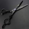 5.5/6/7.5/7/8-inch Professional Hair Clippers, Japanese 440C Jewelry Scissors (6 inches -2pc-A) view 2