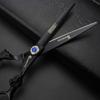 5.5/6/7.5/7/8-inch Professional Hair Clippers, Japanese 440C Jewelry Scissors (6 inches -2pc-A) view 3