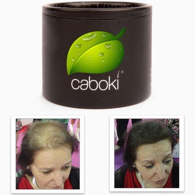 Caboki Hair Fibers for Thinning Hair Natural Plant-Based Bald Spot Cover Up for Men and Women Instantly Thicker Fuller Looking Scalp Clean Ingredients Trial Size, 10-Day Supply, Dark Brown
